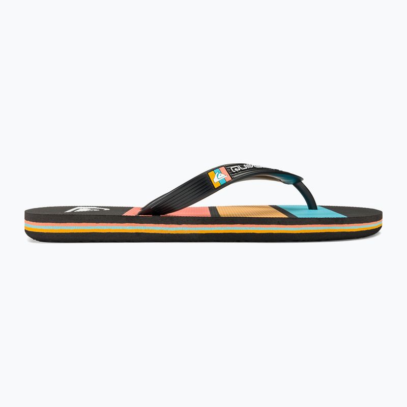 Quiksilver Molokai Stripe infradito uomo nero 1 2