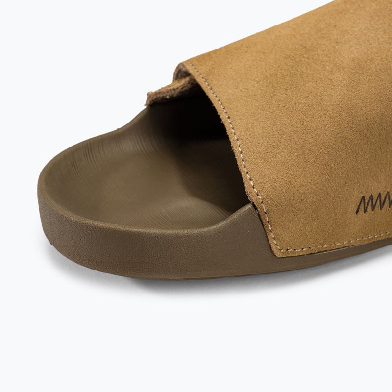 Quiksilver Rivi Suede Ciabatte da uomo tan 1 7