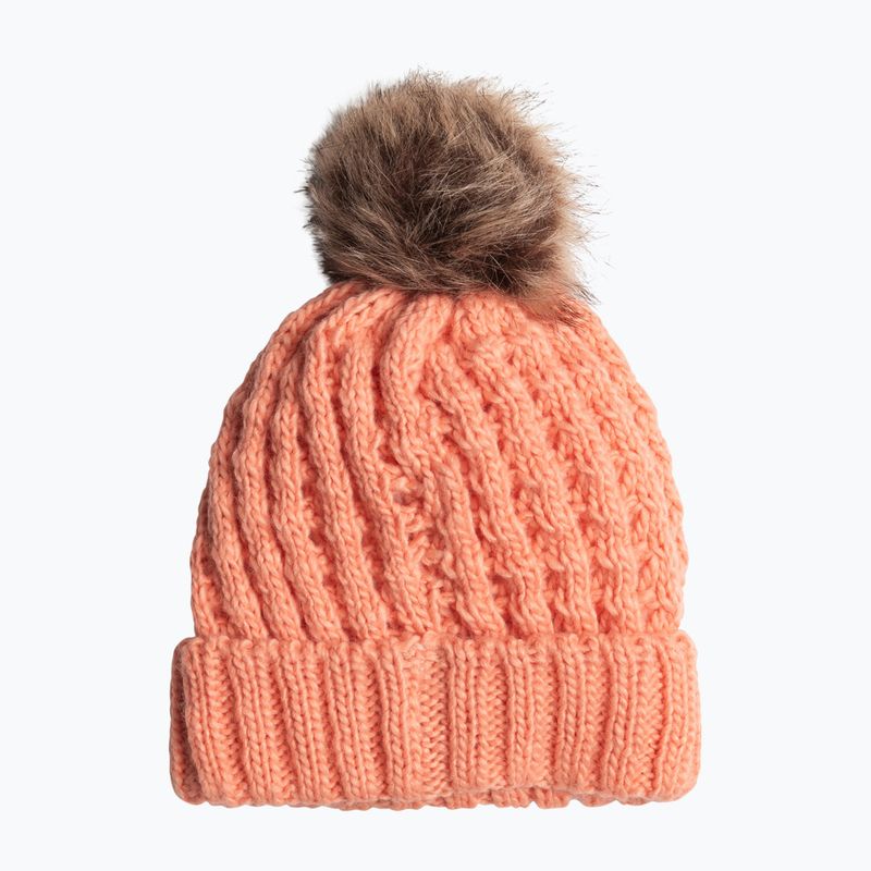 ROXY Blizzard Girl berretto invernale rosa pesca 2