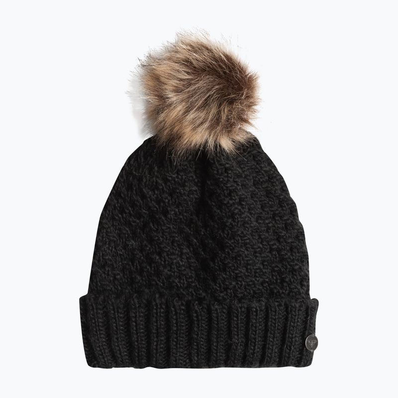 Berretto invernale da donna ROXY Blizzard nero vero