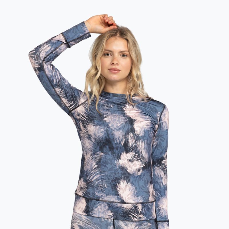 Maglia termica da donna ROXY Daybreak Brushed Top wild wind darknight