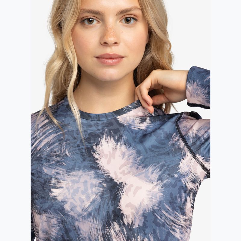 Top termico a manica lunga da donna ROXY Daybreak Brushed wild wind darknight 5