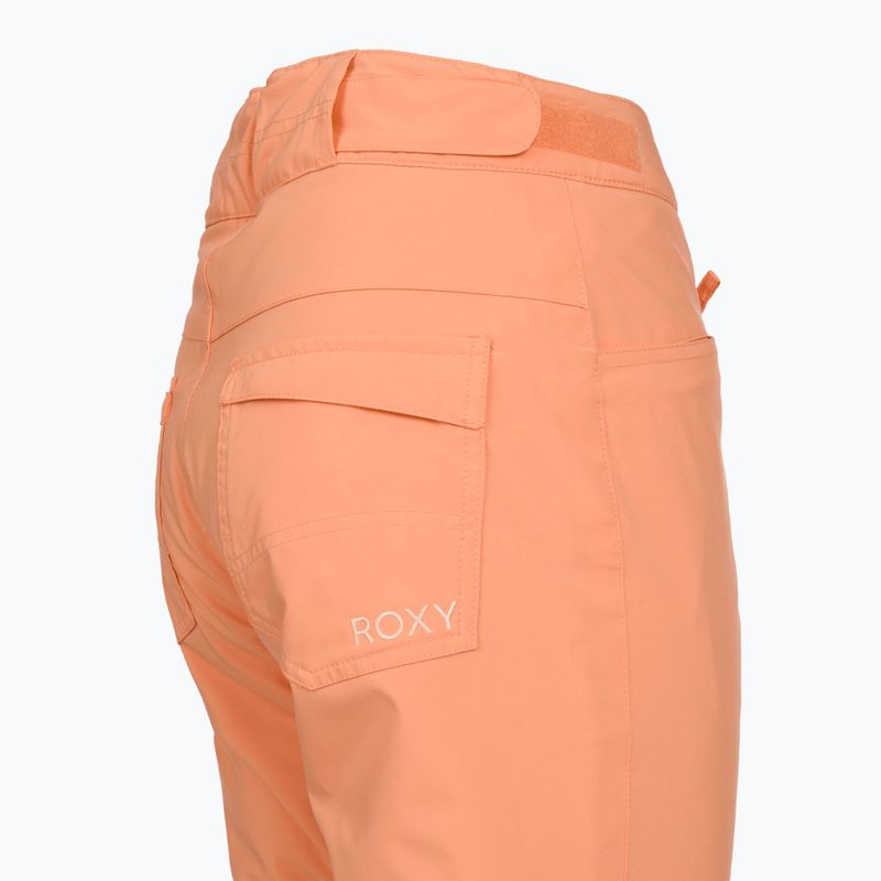 Pantaloni da snowboard donna ROXY Backyard rosa pesca 9