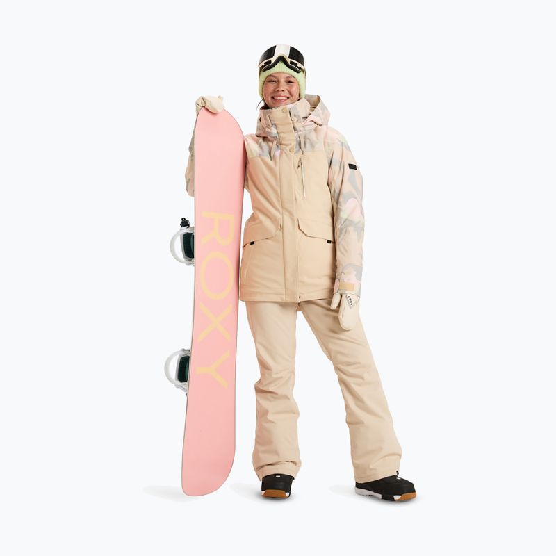 Giacca da snowboard da donna ROXY Dawnrae Parka pebble swirl 2