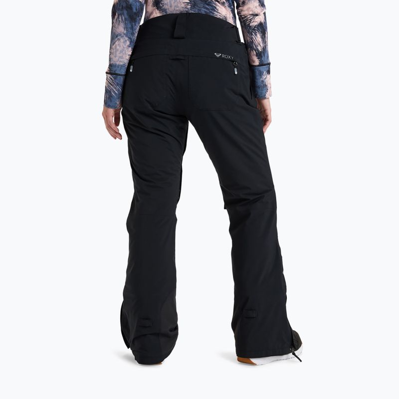 Pantaloni da snowboard da donna ROXY Gore-Tex Stretch Spridle nero vero 3