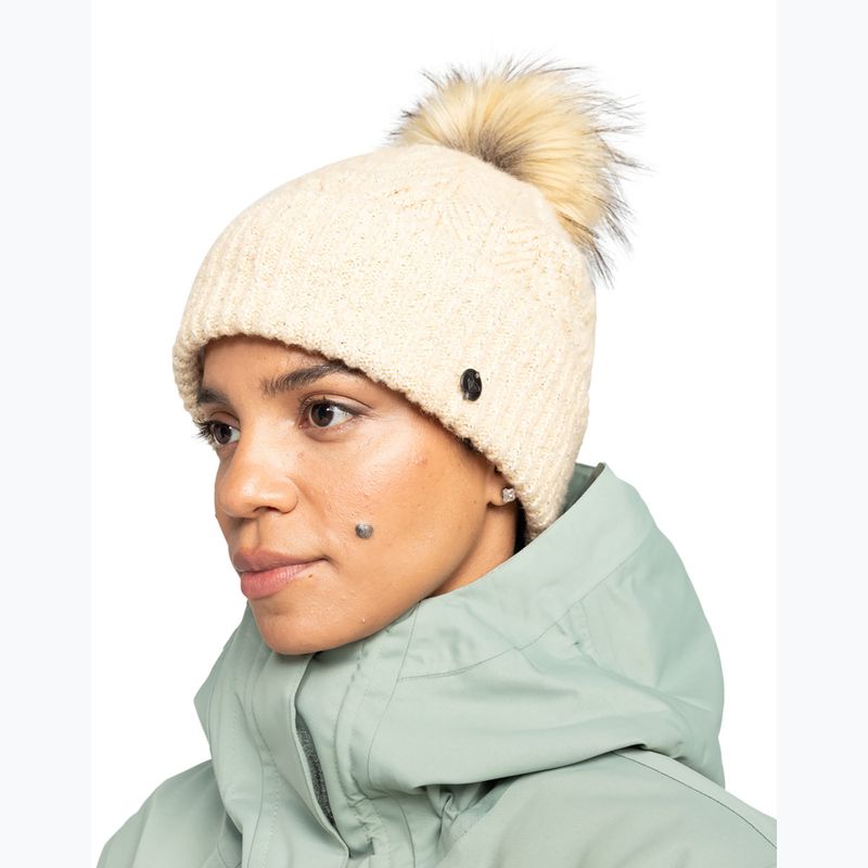 Berretto invernale da donna ROXY Peak Chic pebble 3