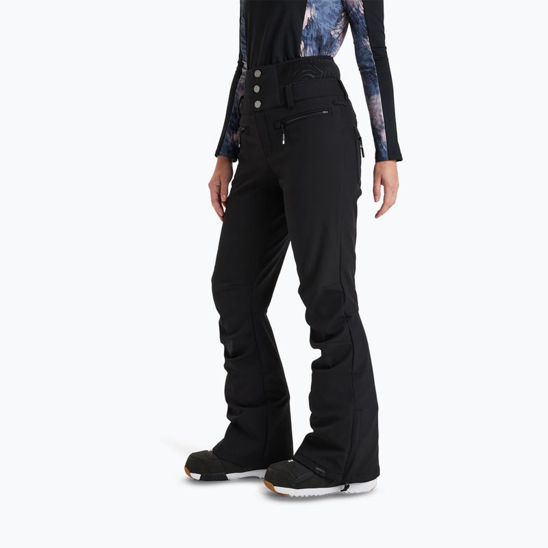 Pantaloni da snowboard da donna ROXY Rising High nero vero 4