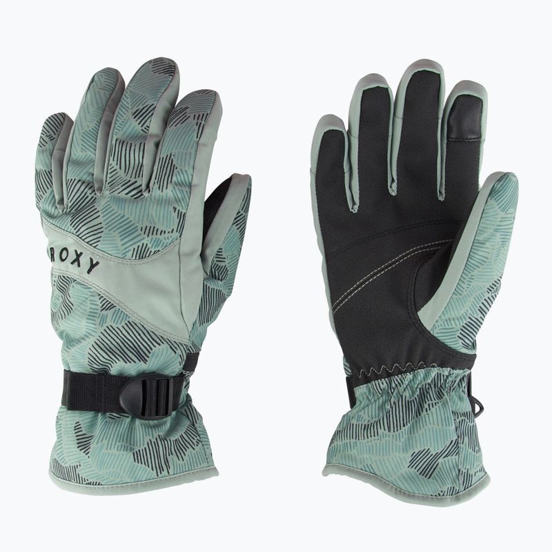 Guanti da snowboard da donna ROXY Roxy Jetty quaderno di schizzi a forma di ninfea