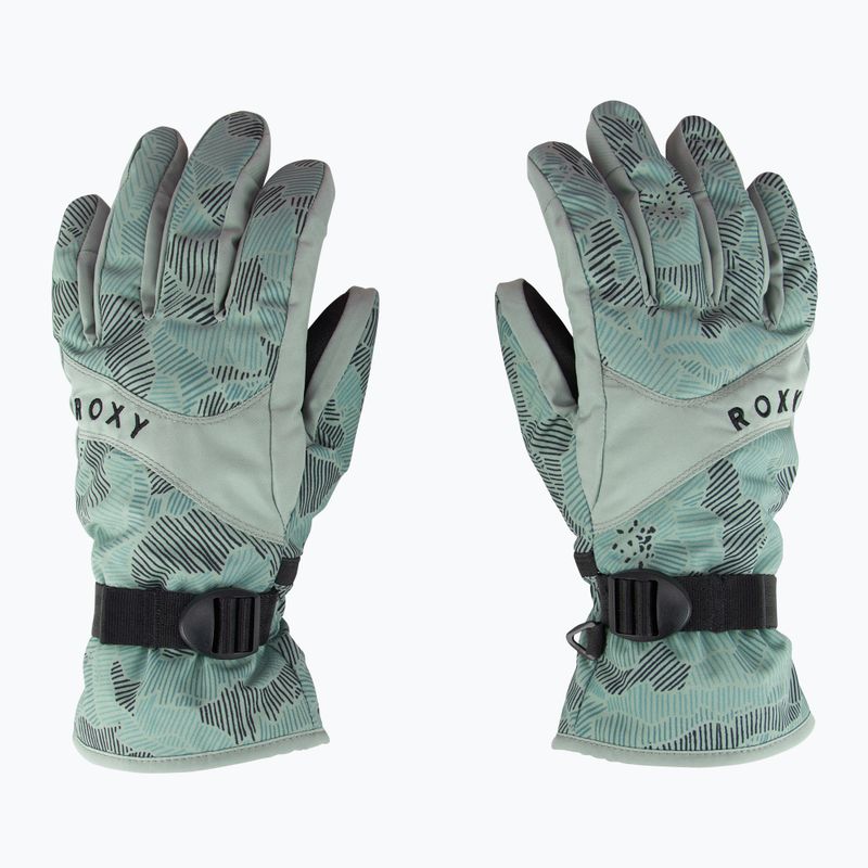 Guanti da snowboard da donna ROXY Roxy Jetty quaderno di schizzi a forma di ninfea 2
