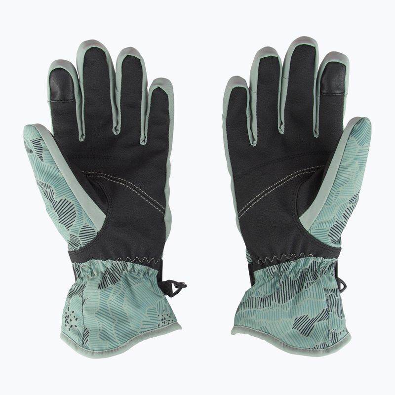 Guanti da snowboard da donna ROXY Roxy Jetty quaderno di schizzi a forma di ninfea 3