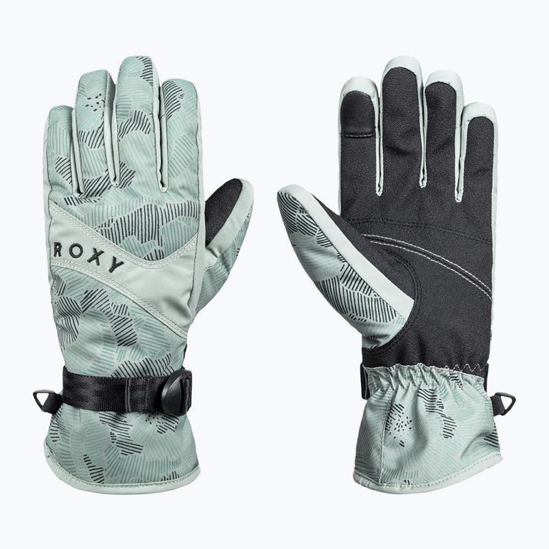 Guanti da snowboard da donna ROXY Roxy Jetty quaderno di schizzi a forma di ninfea 7