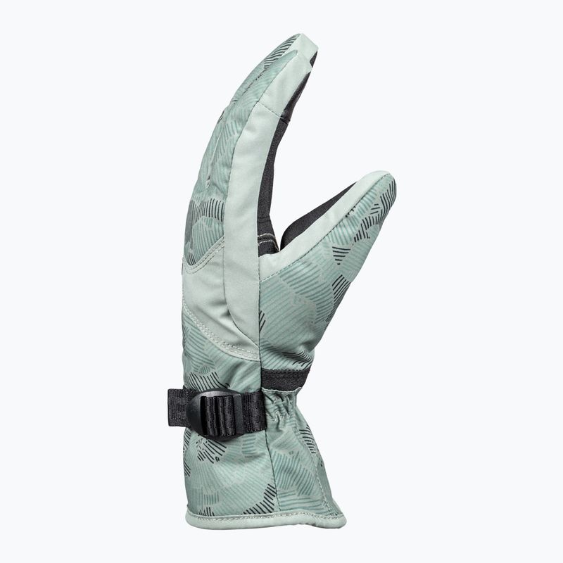 Guanti da snowboard da donna ROXY Roxy Jetty quaderno di schizzi a forma di ninfea 8