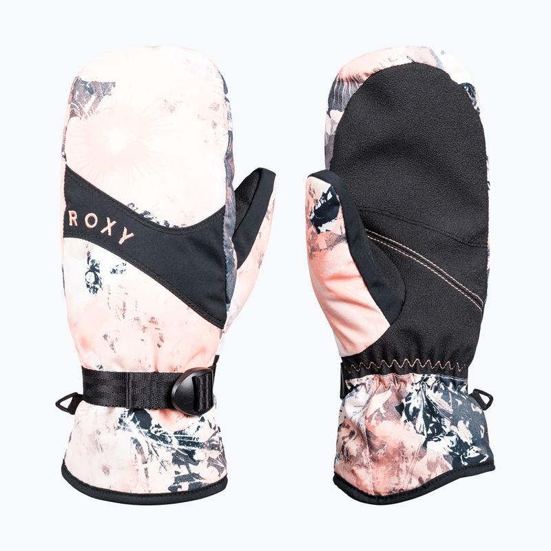 Guanti da snowboard da donna ROXY Jetty Mitt rosa pesca immagine da sogno 7