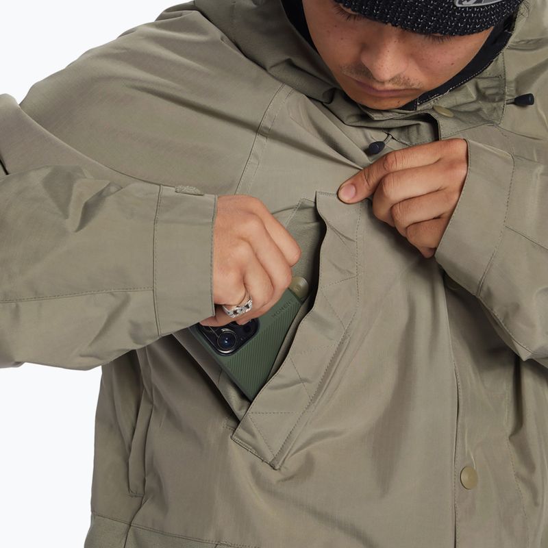 Giacca da snowboard DC Tundra vetiver da uomo 4