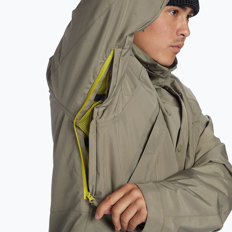 Giacca da snowboard DC Tundra vetiver da uomo 5