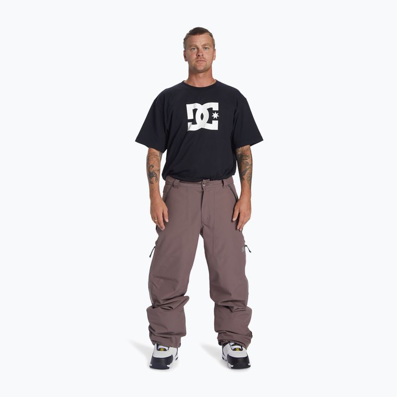 Pantaloni da snowboard DC Squadron 30K prugna tartufo da uomo 2