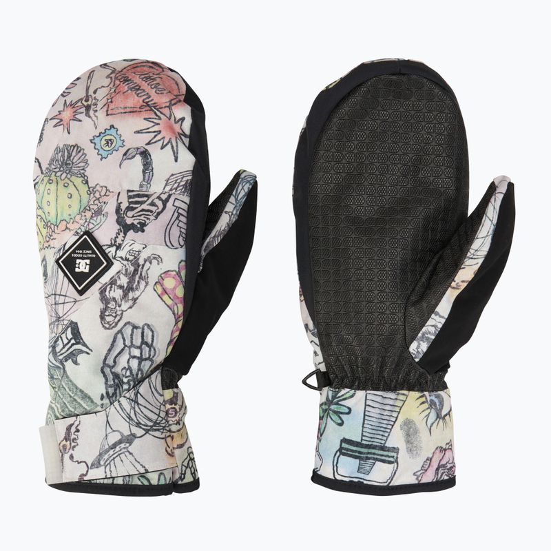 Guanti da snowboard DC Franchise Mitten vision quest da uomo