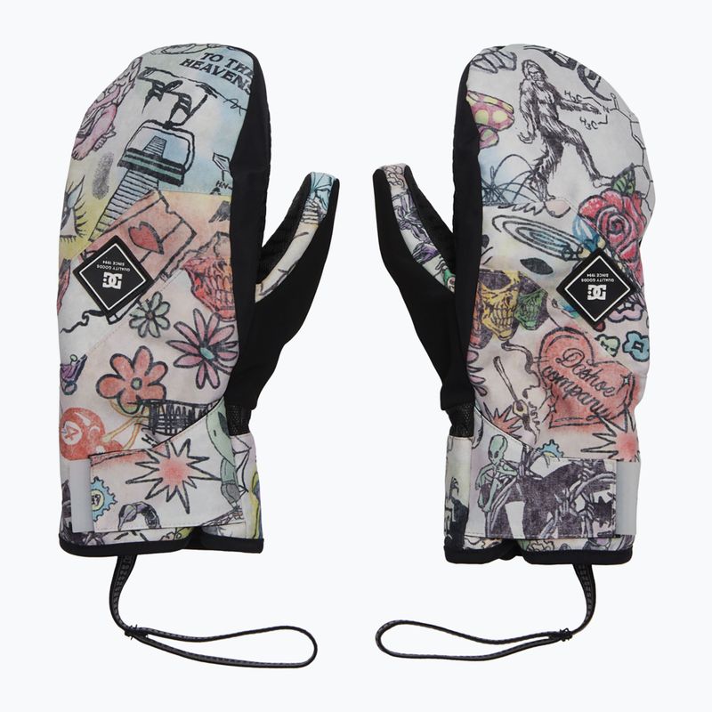 Guanti da snowboard DC Franchise Mitten vision quest da uomo 7