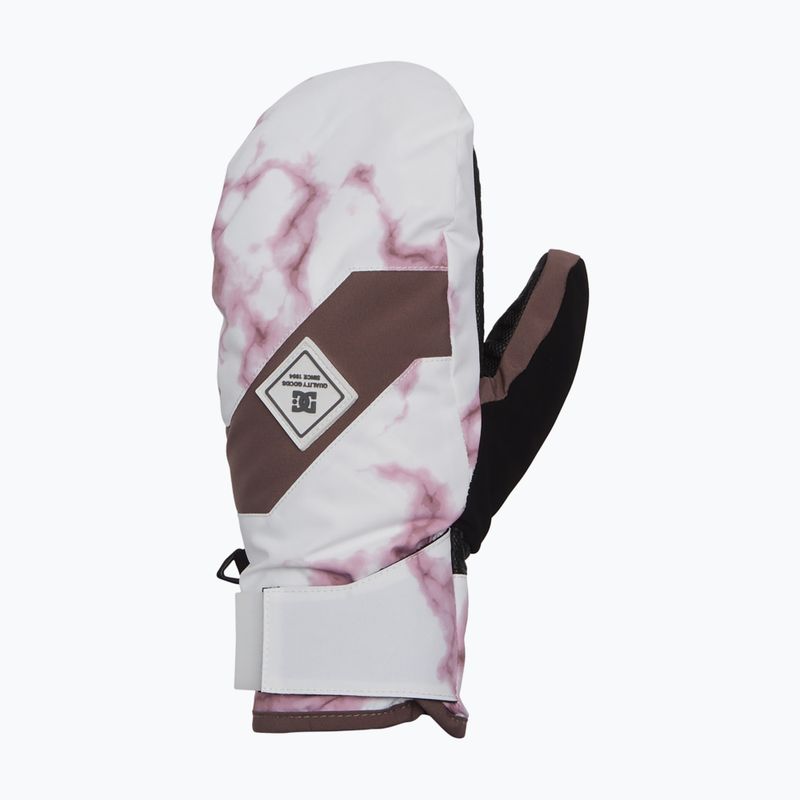 Guanti da snowboard da donna DC Franchise Mitten in marmo 2