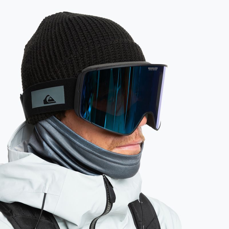 Quiksilver Storm MG maschera da snowboard uomo nero/clux l blu mi 4