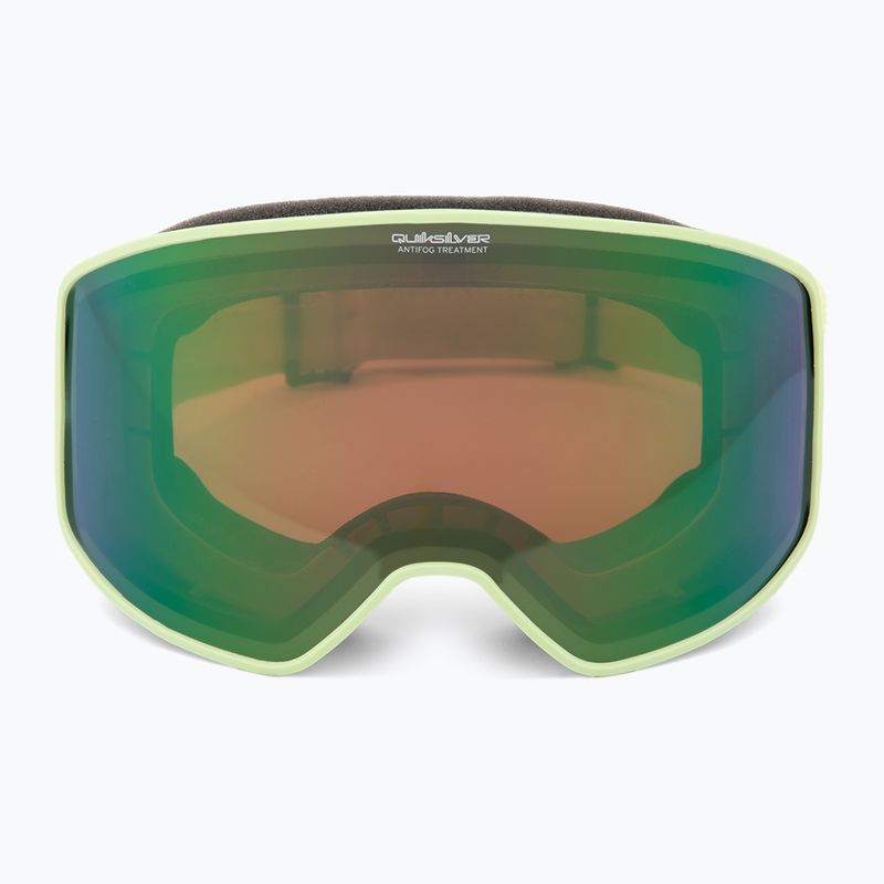 Quiksilver Storm nero sedano/verde ml occhiali da snowboard 2