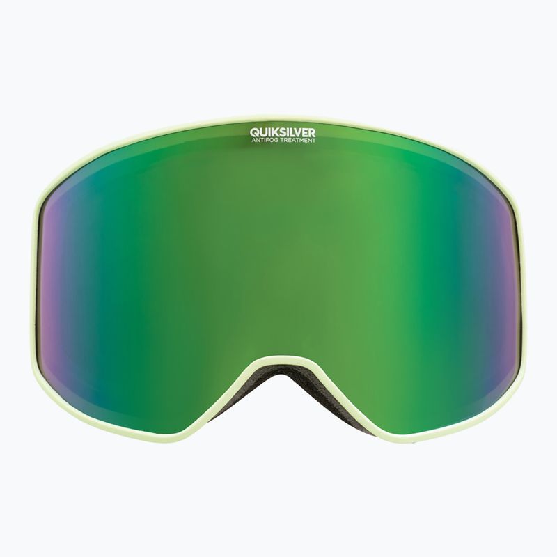 Quiksilver Storm nero sedano/verde ml occhiali da snowboard 2