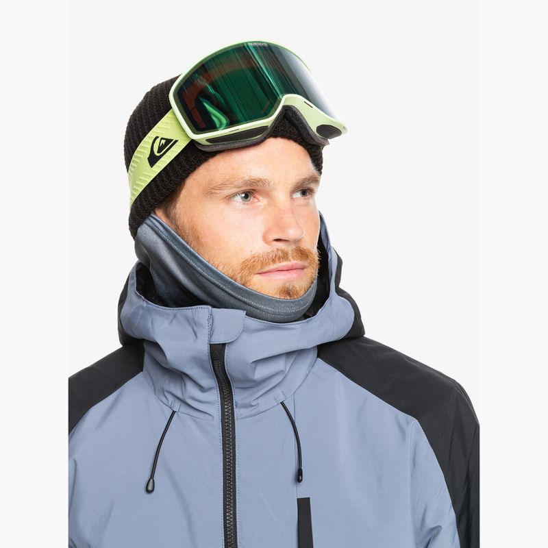 Quiksilver Storm nero sedano/verde ml occhiali da snowboard 5