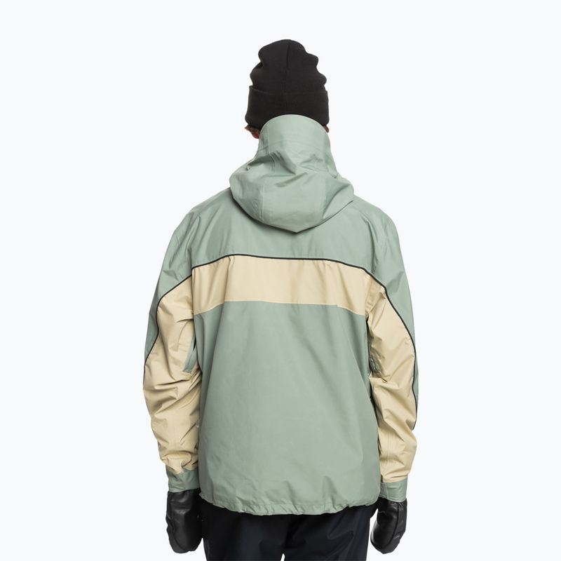 Giacca da snowboard Quiksilver High Altitude Gore-Tex sea spray da uomo 2