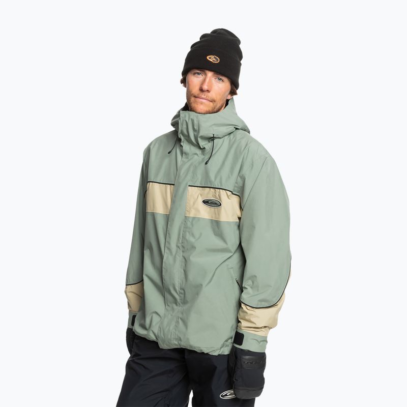 Giacca da snowboard Quiksilver High Altitude Gore-Tex sea spray da uomo 3
