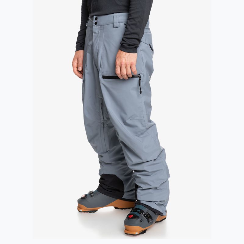 Pantaloni da snowboard Quiksilver Utility flint stone da uomo 4