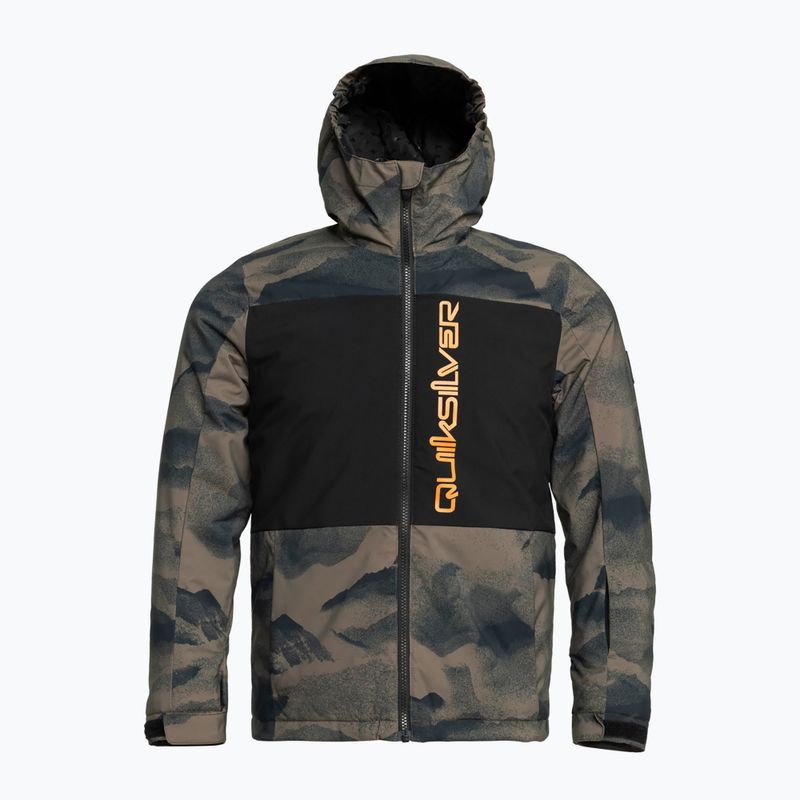 Giacca da snowboard per bambini Quiksilver Side Hit mountain spray canteen 5