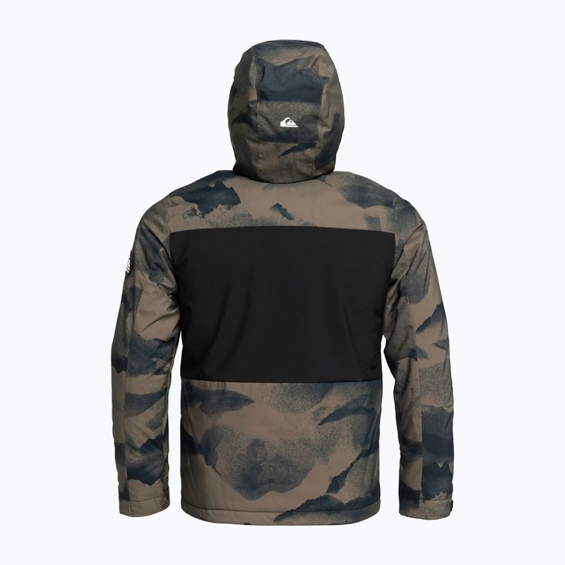 Giacca da snowboard per bambini Quiksilver Side Hit mountain spray canteen 6