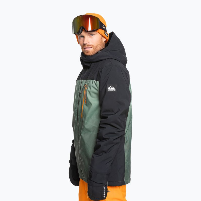 Giacca da snowboard Quiksilver Morton gradient iced sea spray da uomo 3