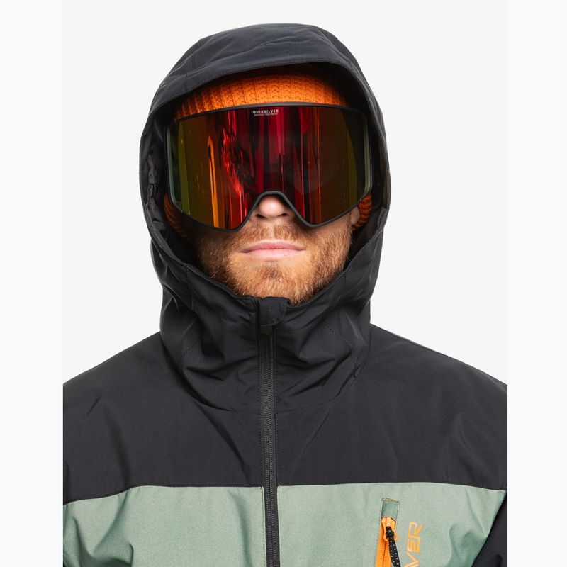 Giacca da snowboard Quiksilver Morton gradient iced sea spray da uomo 4