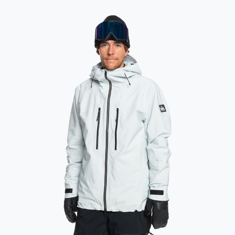 Giacca da snowboard Quiksilver Pro Path Goretex 2L ice flow da uomo