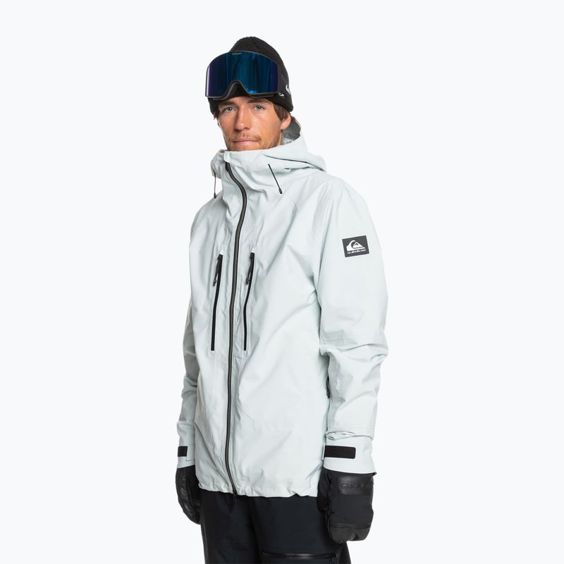 Giacca da snowboard Quiksilver Pro Path Goretex 2L ice flow da uomo 3