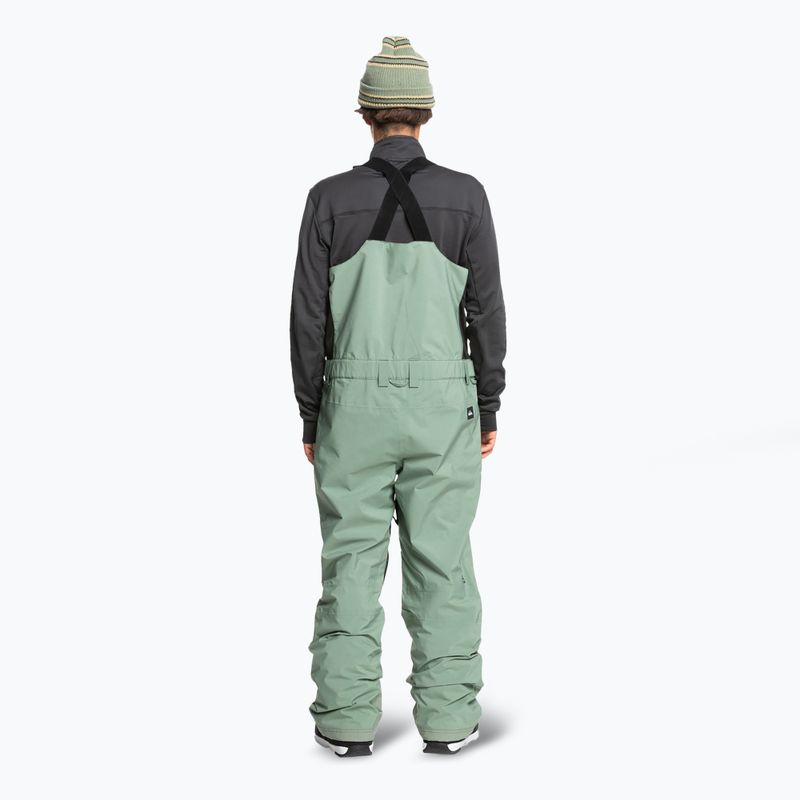 Pantaloni da snowboard Quiksilver Altostratus Stret Gore-Tex Bib sea spray da uomo 2