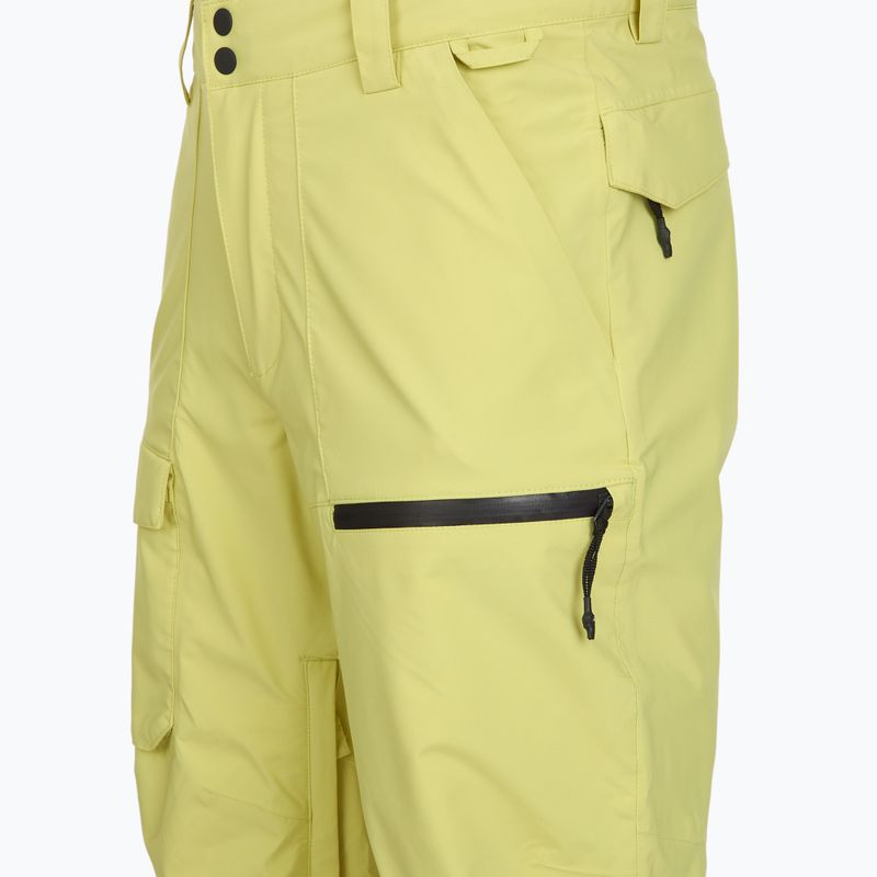 Pantaloni da snowboard Quiksilver Utility da uomo verde sedano 9