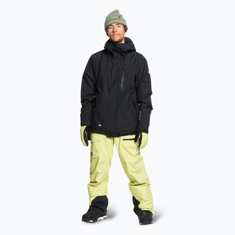 Pantaloni da snowboard Quiksilver Utility da uomo verde sedano 2