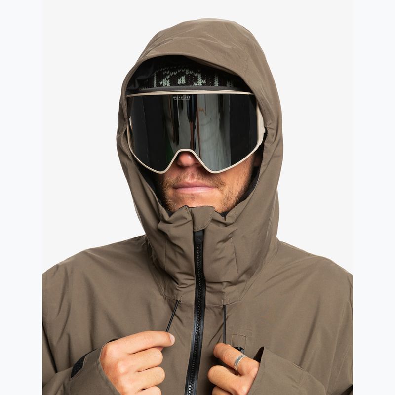 Giacca da snowboard Quiksilver Quest Stretch 20K da uomo in canottiera 4