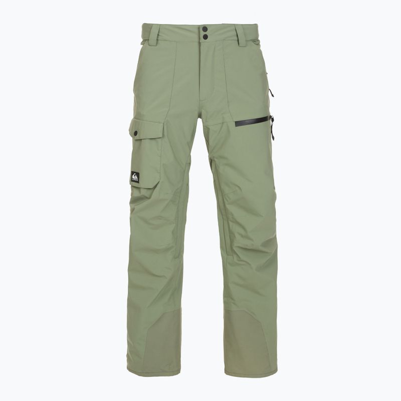 Pantaloni da snowboard Quiksilver Utility sea spray da uomo 7