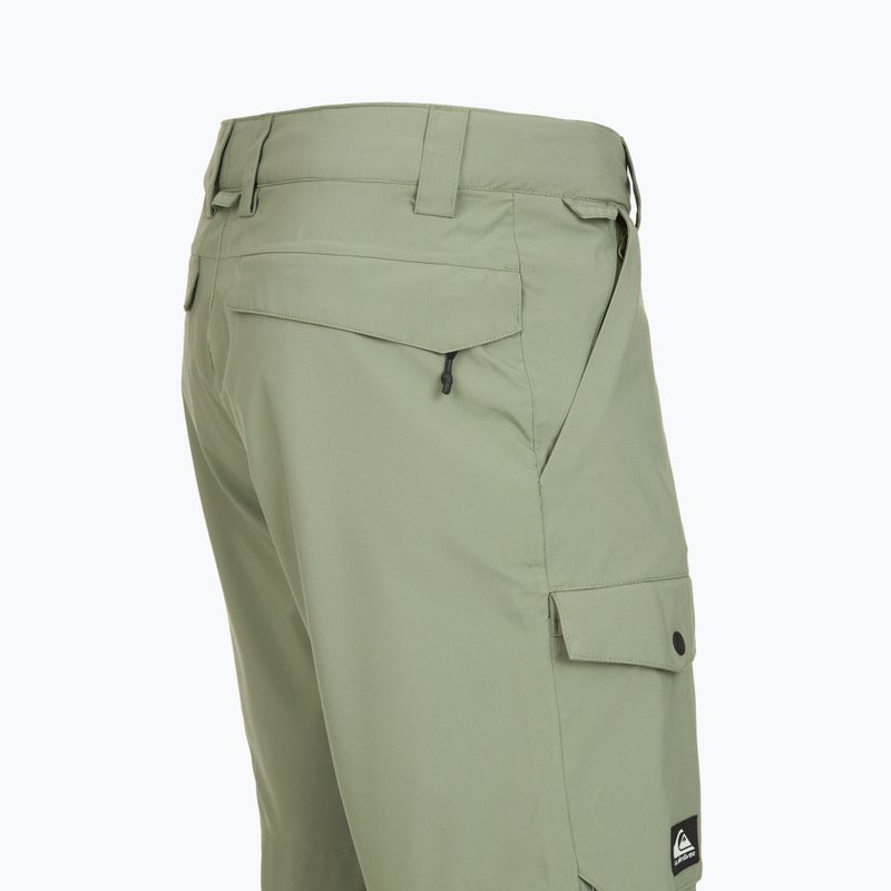 Pantaloni da snowboard Quiksilver Utility sea spray da uomo 10