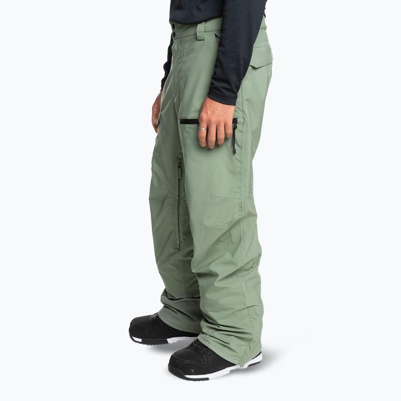 Pantaloni da snowboard Quiksilver Utility sea spray da uomo 4