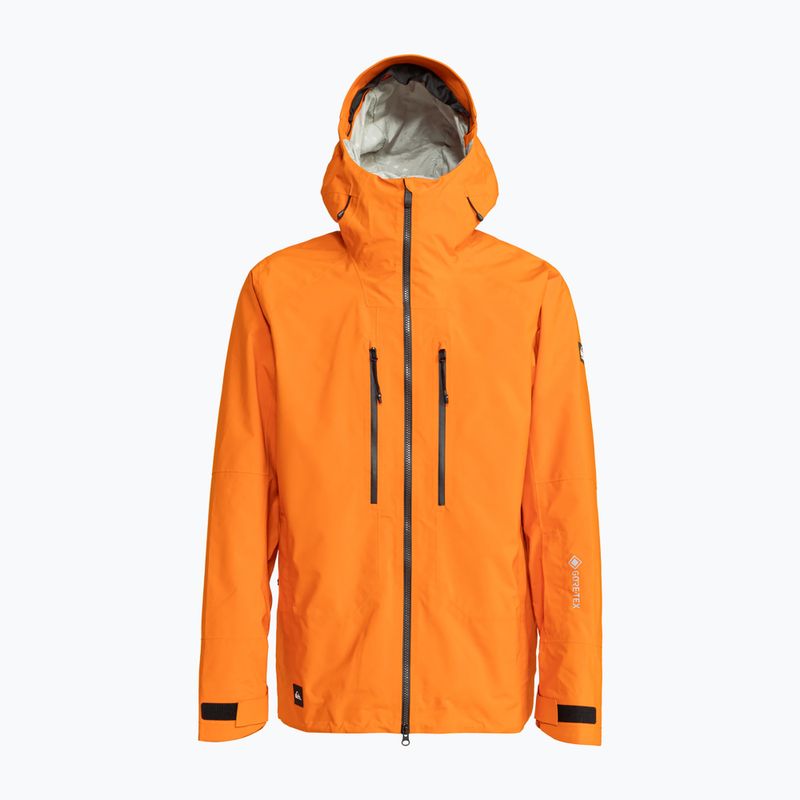 Giacca da snowboard Quiksilver Pro Path Goretex 2L orange pepper da uomo 5
