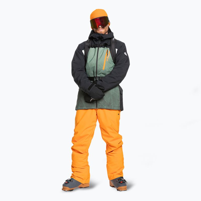 Pantaloni da snowboard Quiksilver Estate Orange Pepper da uomo 2