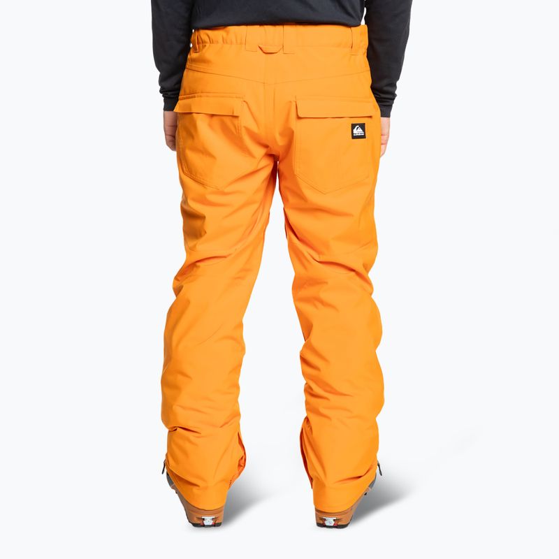 Pantaloni da snowboard Quiksilver Estate Orange Pepper da uomo 3