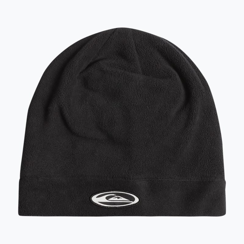 Berretto invernale Quiksilver Jackson Fleece da uomo nero vero