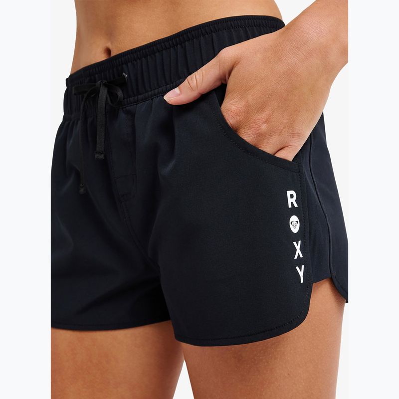 Pantaloncini da bagno donna ROXY Wave 2ʼʼ anthracite 6