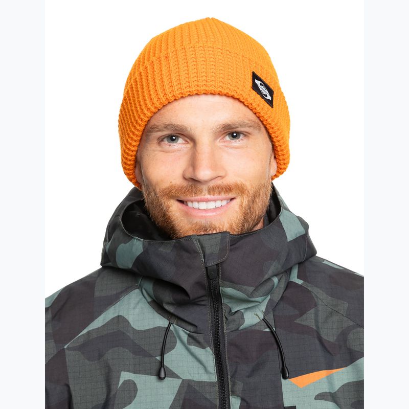 Quiksilver berretto invernale da uomo Tofino arancio pepe 3