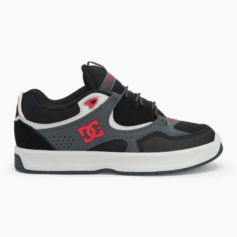 Scarpe DC Kalynx Zero uomo nero / grigio / rosso 2